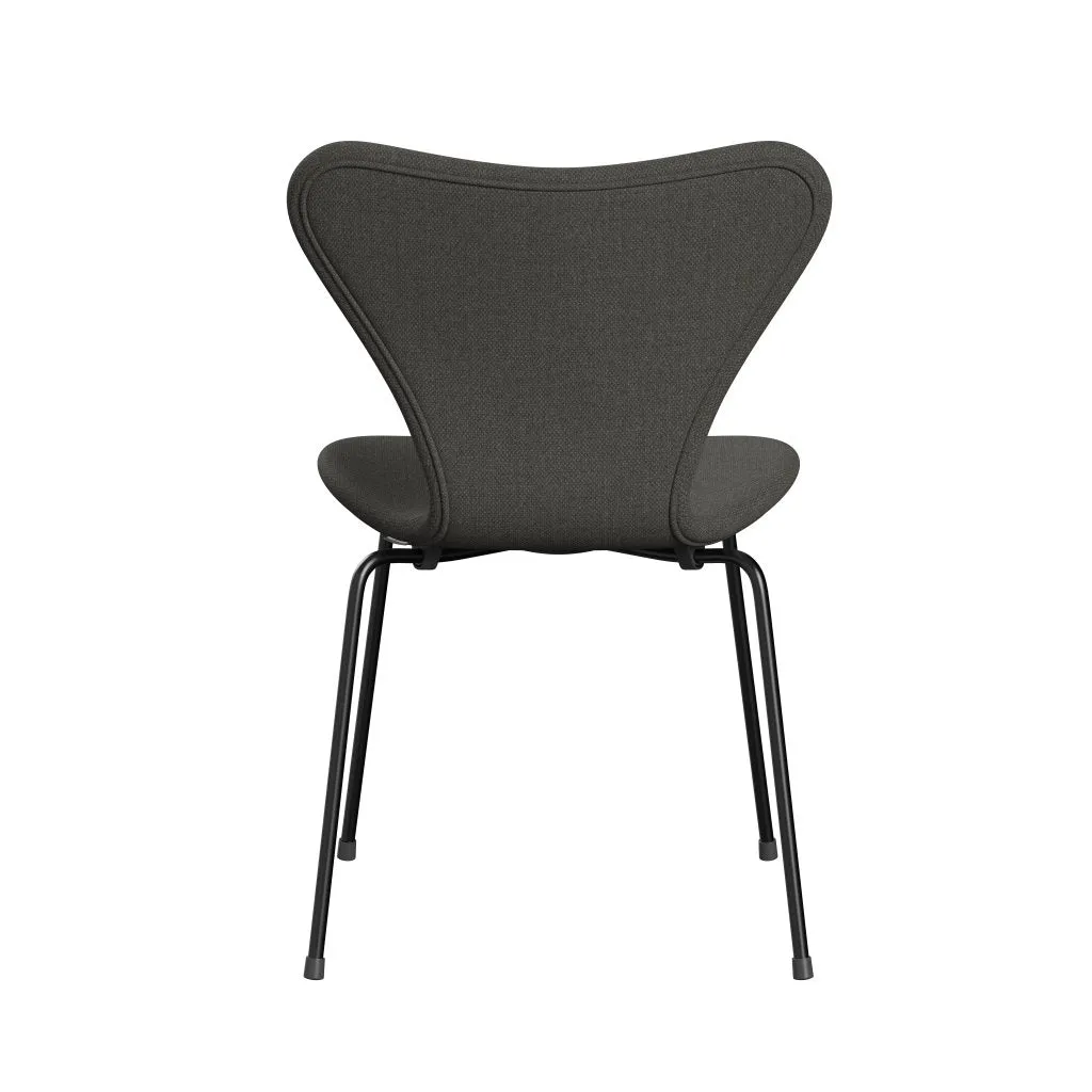 Fritz Hansen Series 7™ Chair Full Upholstery, Black/Fiord Dark Grey/Stone