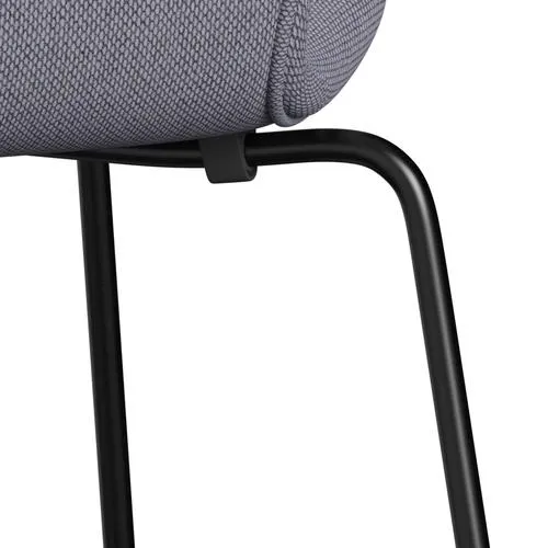 Fritz Hansen Series 7™ Chair Full Upholstery, Black/Re Wool Lavender/Natural