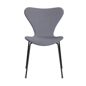 Fritz Hansen Series 7™ Chair Full Upholstery, Black/Re Wool Lavender/Natural
