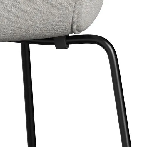 Fritz Hansen Series 7™ Chair Full Upholstery, Black/Sunniva 2 Canvas Natural