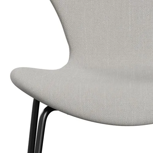 Fritz Hansen Series 7™ Chair Full Upholstery, Black/Sunniva 2 Canvas Natural