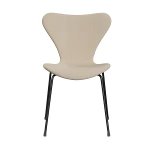 Fritz Hansen Series 7™ Chair Full Upholstery, Black/Sunniva 2 Cream/Sand