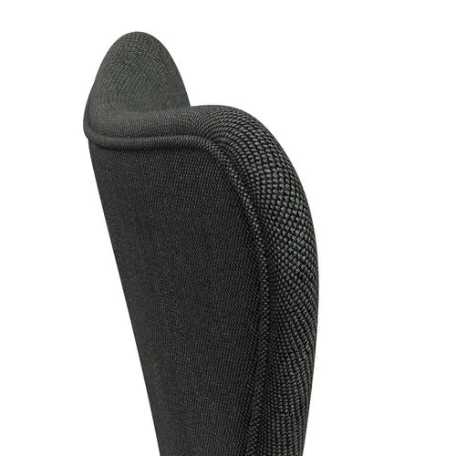 Fritz Hansen Series 7™ Chair Full Upholstery, Black/Sunniva 2 Light Grey/Dark Grey