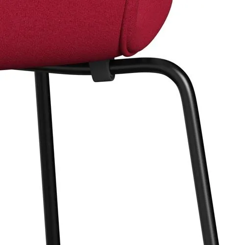 Fritz Hansen Series 7™ Chair Full Upholstery, Black/Tonus Cherry