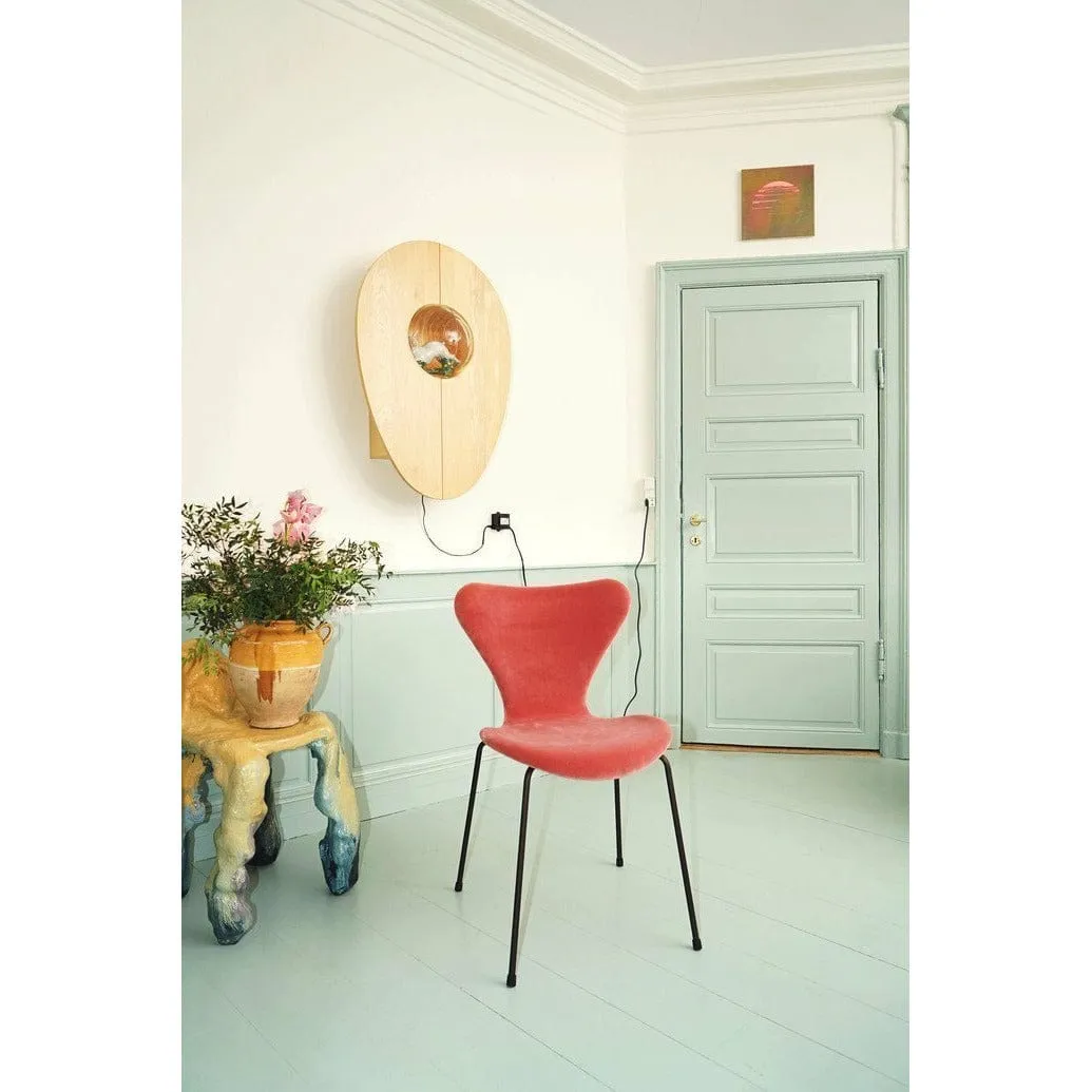 Fritz Hansen Series 7™ Chair Full Upholstery, Brown Bronze/Belfast Velvet Grey Brown