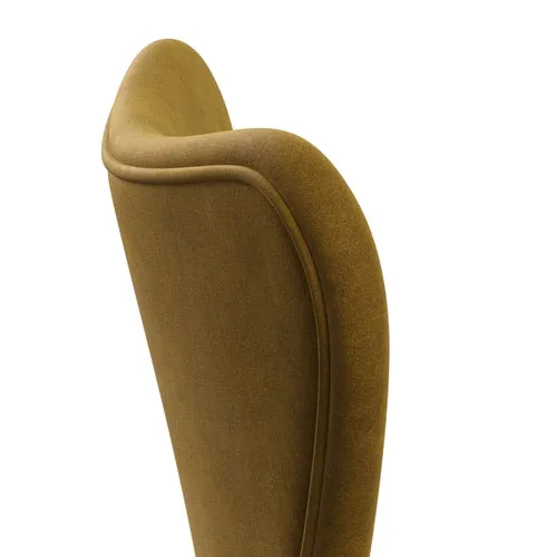 Fritz Hansen Series 7™ Chair Full Upholstery, Chrome/Belfast Velvet Soft Ochre