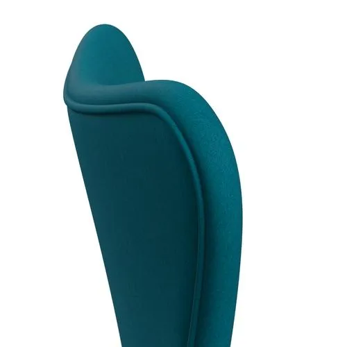 Fritz Hansen Series 7™ Chair Full Upholstery, Nine Grey/Comfort Turquoise (C67002)