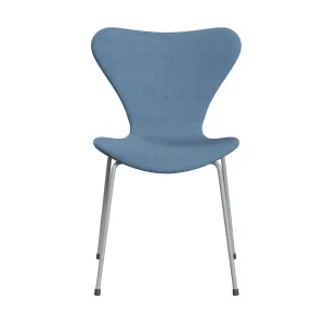 Fritz Hansen Series 7™ Chair Full Upholstery, Nine Grey/Remix Blue (Rem816)