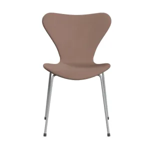 Fritz Hansen Series 7™ Chair Full Upholstery, Nine Grey/Remix Brown