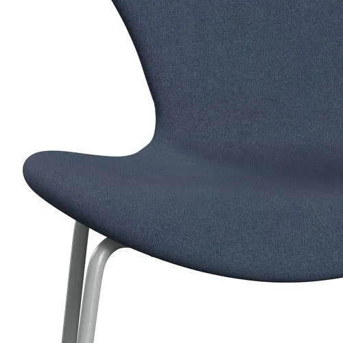 Fritz Hansen Series 7™ Chair Full Upholstery, Nine Grey/Tonus Grey Blue