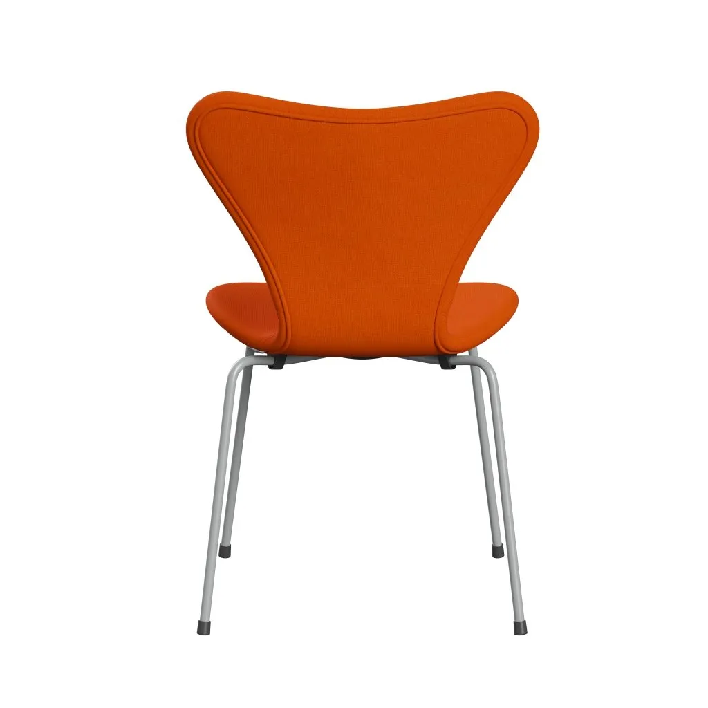 Fritz Hansen Series 7™ Chair Full Upholstery, Nine Grey/Tonus Light Orange