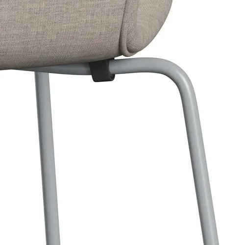 Fritz Hansen Series 7™ Chair Full Upholstery, Silver Grey/Canvas Beige
