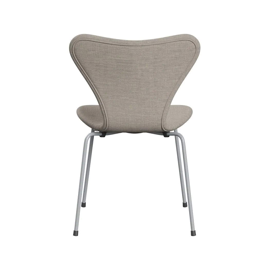 Fritz Hansen Series 7™ Chair Full Upholstery, Silver Grey/Canvas Beige