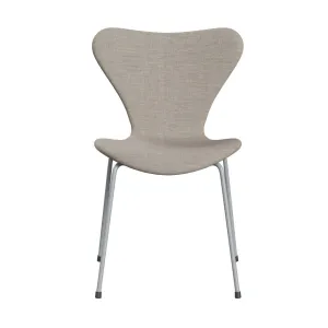 Fritz Hansen Series 7™ Chair Full Upholstery, Silver Grey/Canvas Beige