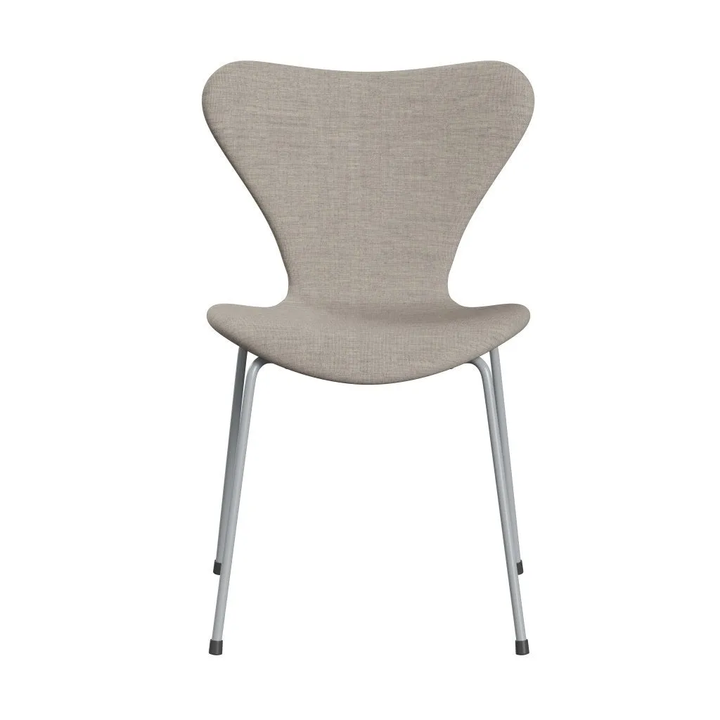 Fritz Hansen Series 7™ Chair Full Upholstery, Silver Grey/Canvas Beige