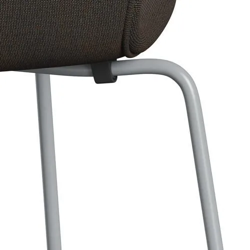 Fritz Hansen Series 7™ Chair Full Upholstery, Silver Grey/Canvas Grey Blue