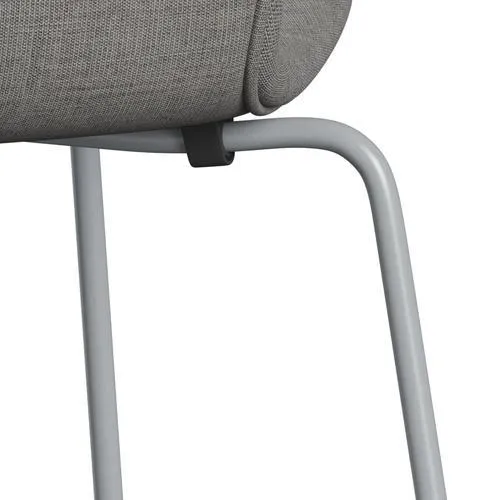 Fritz Hansen Series 7™ Chair Full Upholstery, Silver Grey/Canvas Light Grey