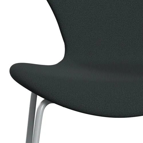 Fritz Hansen Series 7™ Chair Full Upholstery, Silver Grey/Capture Dark Deep Green