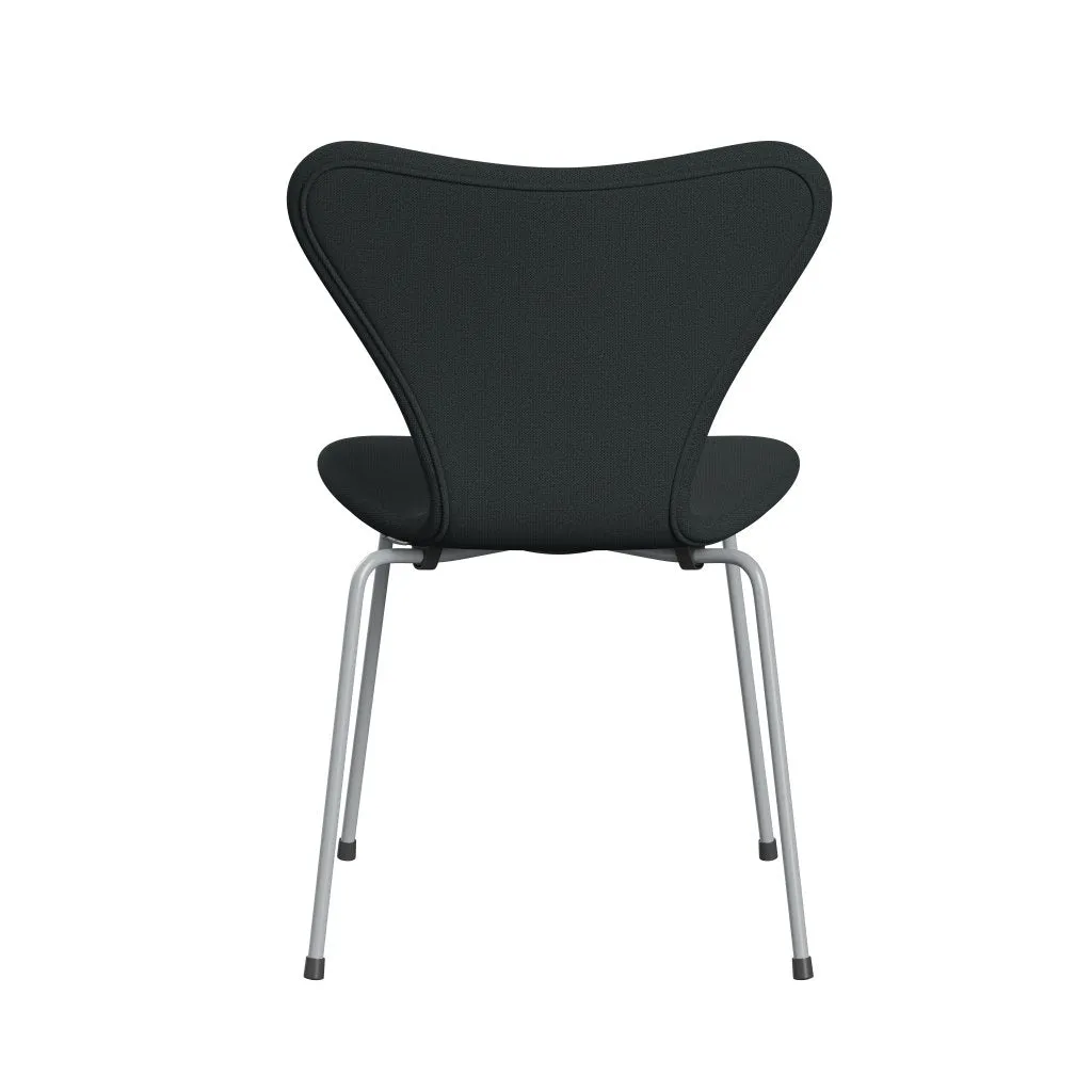 Fritz Hansen Series 7™ Chair Full Upholstery, Silver Grey/Capture Dark Deep Green