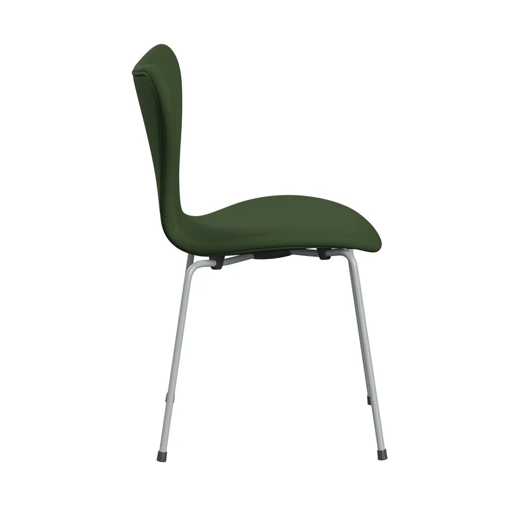 Fritz Hansen Series 7™ Chair Full Upholstery, Silver Grey/Capture Moss Green