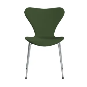 Fritz Hansen Series 7™ Chair Full Upholstery, Silver Grey/Capture Moss Green