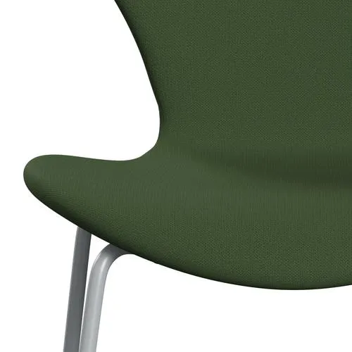 Fritz Hansen Series 7™ Chair Full Upholstery, Silver Grey/Capture Moss Green