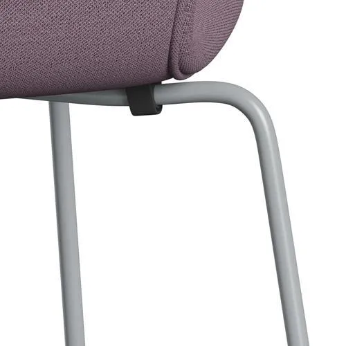 Fritz Hansen Series 7™ Chair Full Upholstery, Silver Grey/Capture Violet/Brown