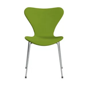 Fritz Hansen Series 7™ Chair Full Upholstery, Silver Grey/Comfort Green (C68011)