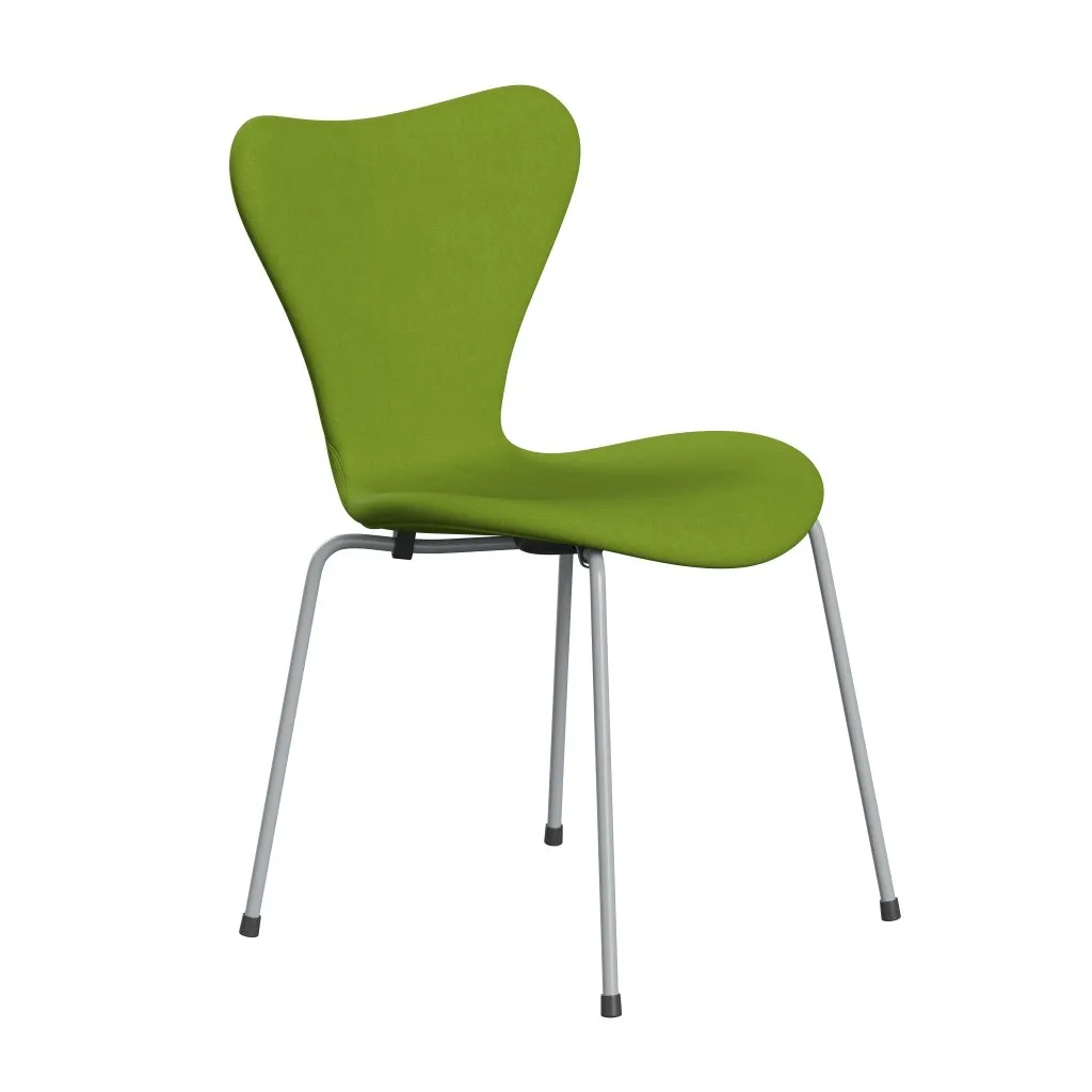 Fritz Hansen Series 7™ Chair Full Upholstery, Silver Grey/Comfort Green (C68011)