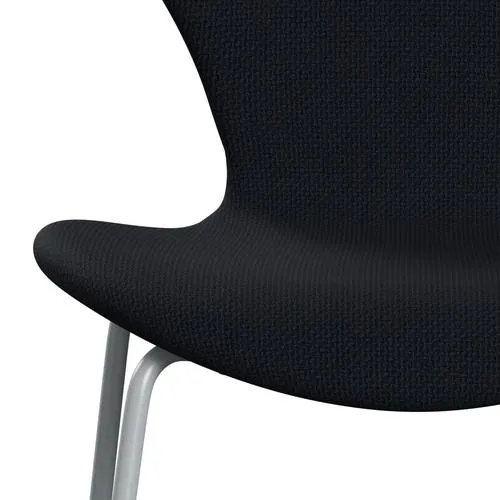 Fritz Hansen Series 7™ Chair Full Upholstery, Silver Grey/Diablo Dark Blue