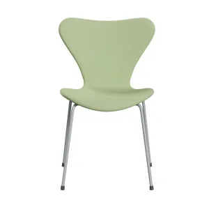 Fritz Hansen Series 7™ Chair Full Upholstery, Silver Grey/Divina Light Yellow