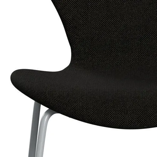 Fritz Hansen Series 7™ Chair Full Upholstery, Silver Grey/Hallingdal Black/Grey (Hal173)