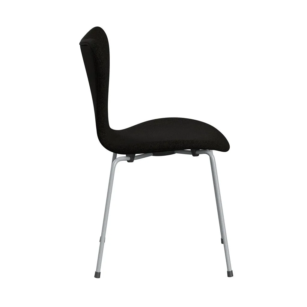 Fritz Hansen Series 7™ Chair Full Upholstery, Silver Grey/Hallingdal Black/Grey (Hal173)