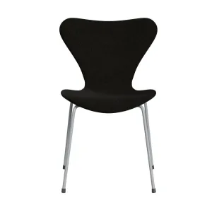 Fritz Hansen Series 7™ Chair Full Upholstery, Silver Grey/Hallingdal Black/Grey (Hal173)