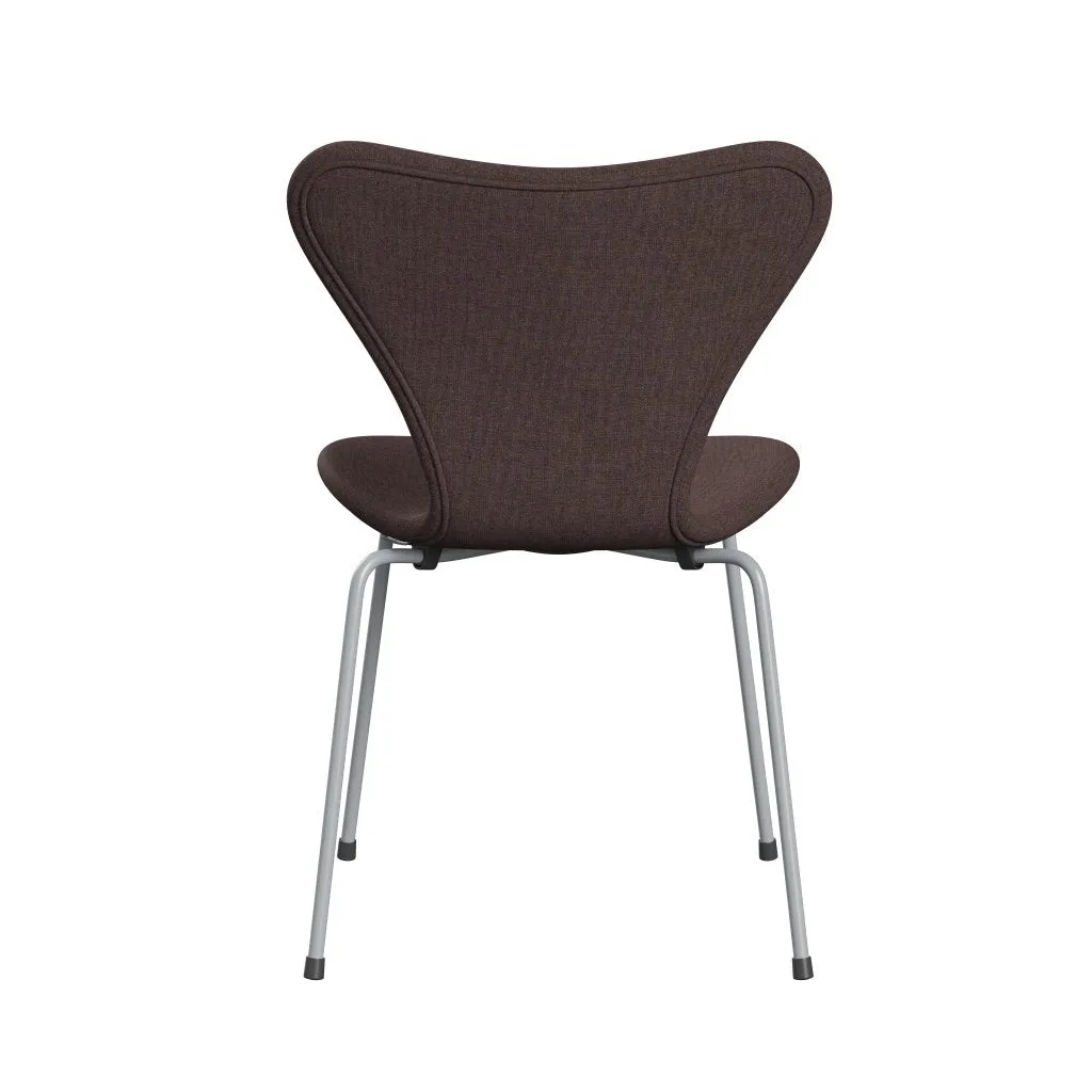 Fritz Hansen Series 7™ Chair Full Upholstery, Silver Grey/Remix Hazelnut