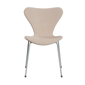 Fritz Hansen Series 7™ Chair Full Upholstery, Silver Grey/Sunniva 2 Sand/Soft Pink