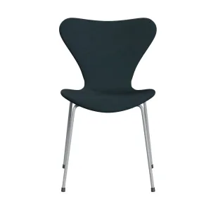 Fritz Hansen Series 7™ Chair Full Upholstery, Silver Grey/Tonus Dark Green