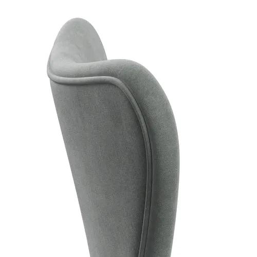 Fritz Hansen Series 7™ Chair Full Upholstery, Warm Graphite/Belfast Velvet Seal Grey