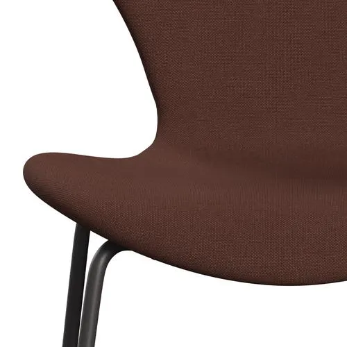 Fritz Hansen Series 7™ Chair Full Upholstery, Warm Graphite/Christianshavn Orange Dark