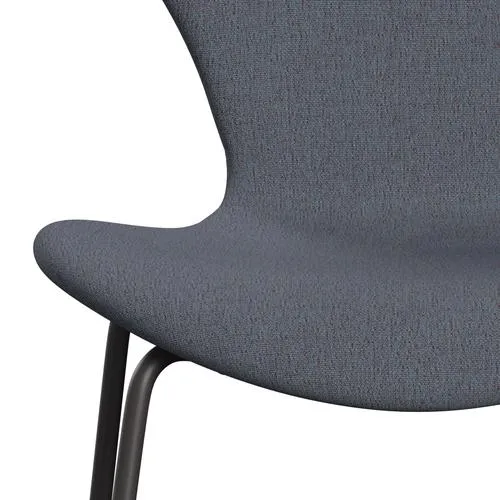 Fritz Hansen Series 7™ Chair Full Upholstery, Warm Graphite/Christianshavn Orange/Blue