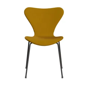 Fritz Hansen Series 7™ Chair Full Upholstery, Warm Graphite/Comfort Yellow (C62004)