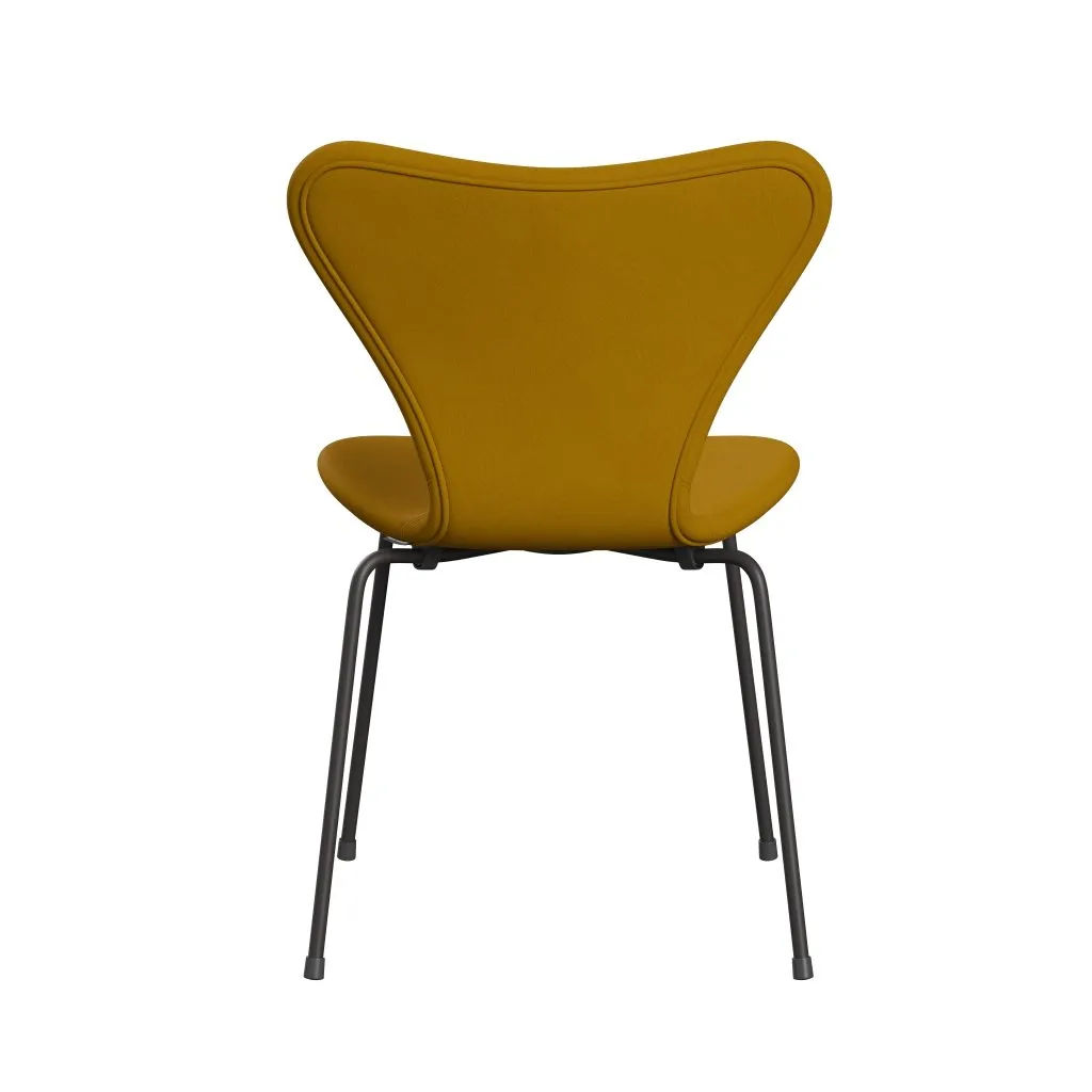 Fritz Hansen Series 7™ Chair Full Upholstery, Warm Graphite/Comfort Yellow (C62004)