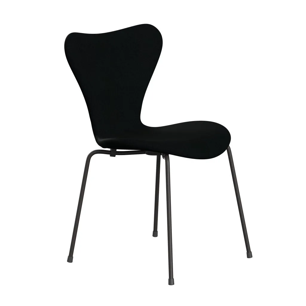 Fritz Hansen Series 7™ Chair Full Upholstery, Warm Graphite/Divina Black