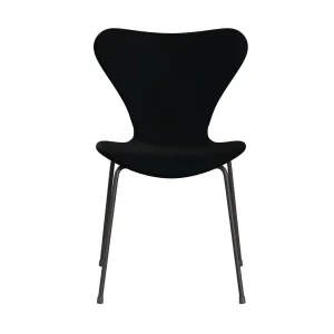 Fritz Hansen Series 7™ Chair Full Upholstery, Warm Graphite/Divina Black