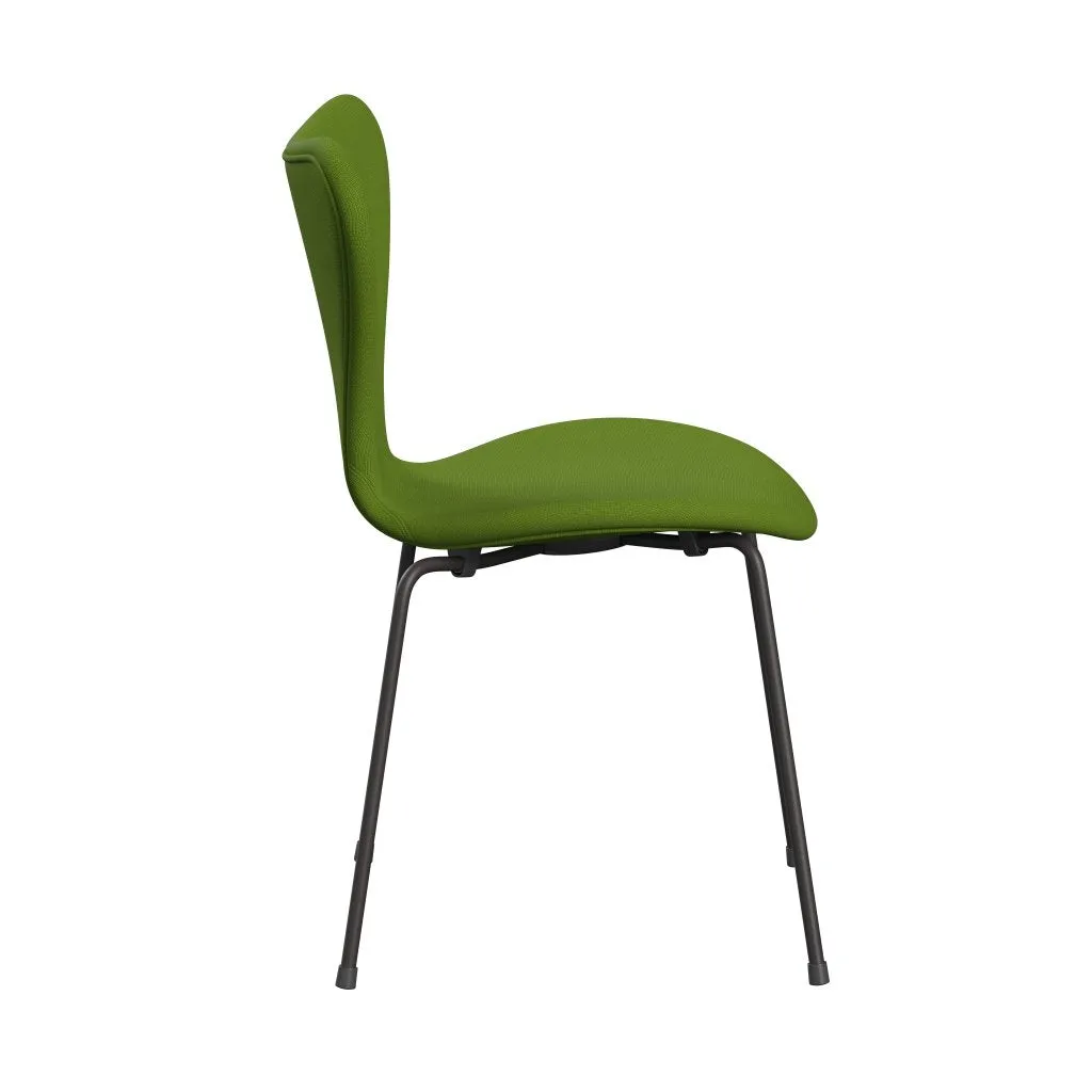 Fritz Hansen Series 7™ Chair Full Upholstery, Warm Graphite/Fame Green
