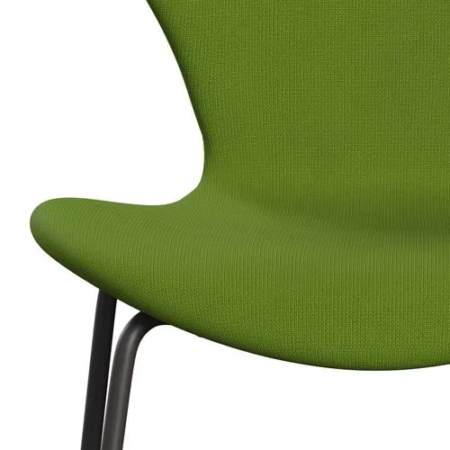 Fritz Hansen Series 7™ Chair Full Upholstery, Warm Graphite/Fame Green