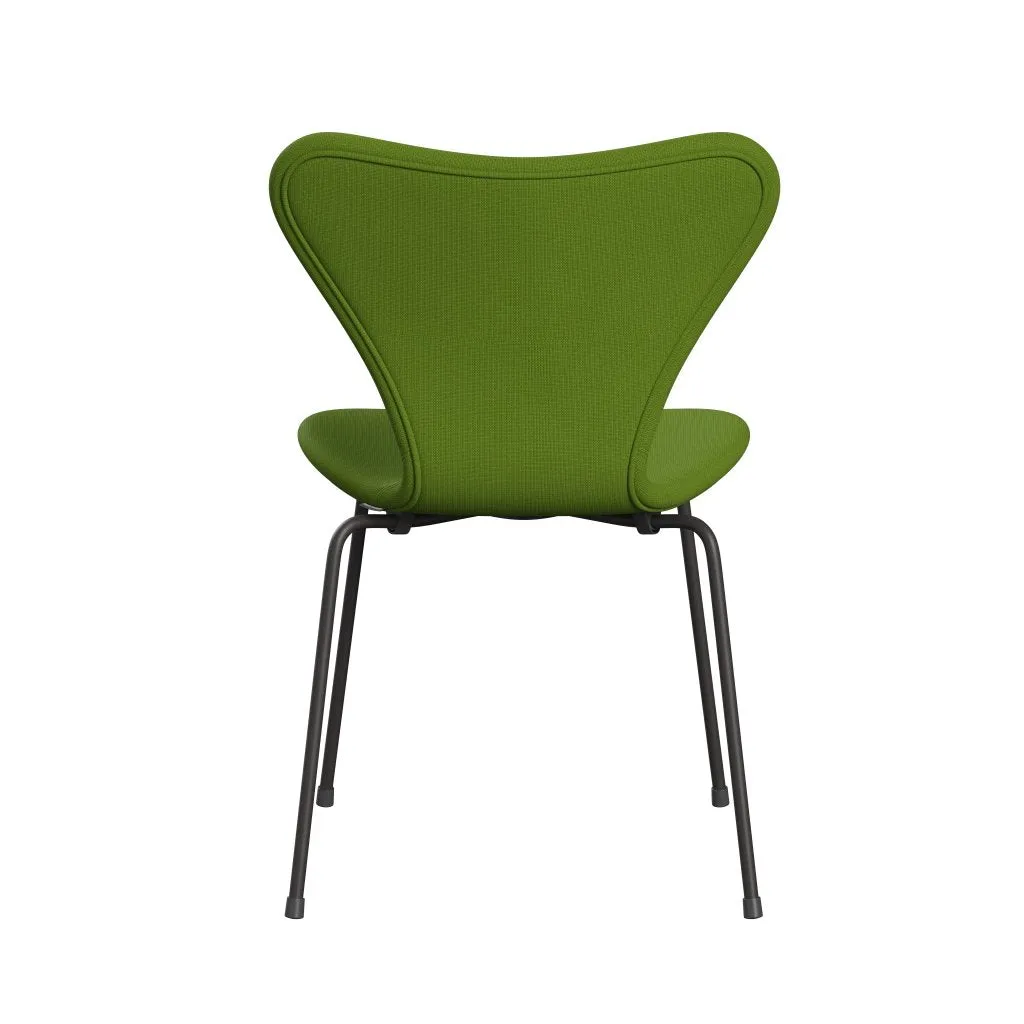 Fritz Hansen Series 7™ Chair Full Upholstery, Warm Graphite/Fame Green