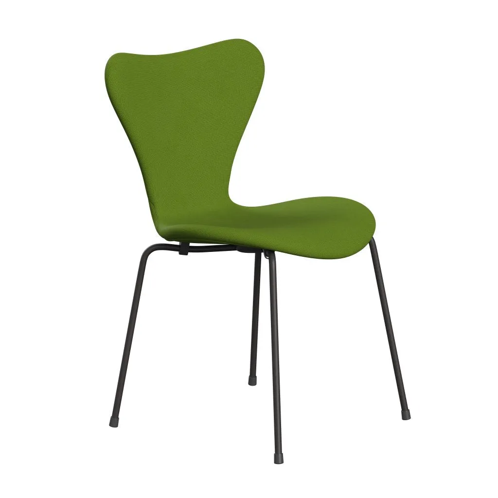 Fritz Hansen Series 7™ Chair Full Upholstery, Warm Graphite/Fame Green