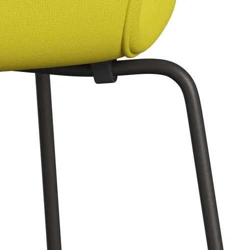 Fritz Hansen Series 7™ Chair Full Upholstery, Warm Graphite/Fame Yellow