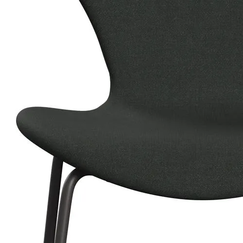 Fritz Hansen Series 7™ Chair Full Upholstery, Warm Graphite/Fiord Black Multicolored